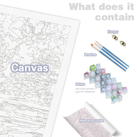 Custom Painting By Numbers Kit